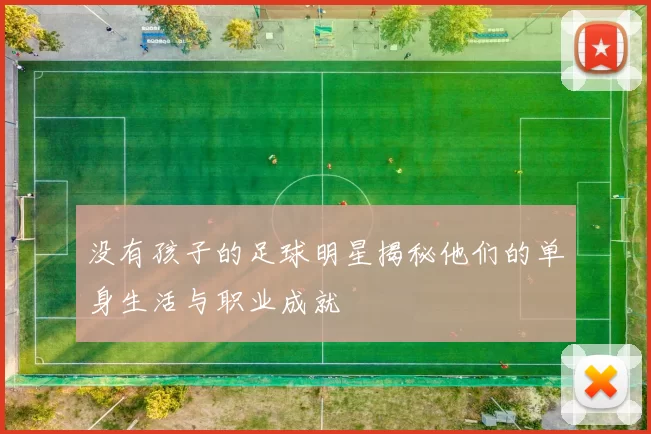 没有孩子的足球明星揭秘他们的单身生活与职业成就