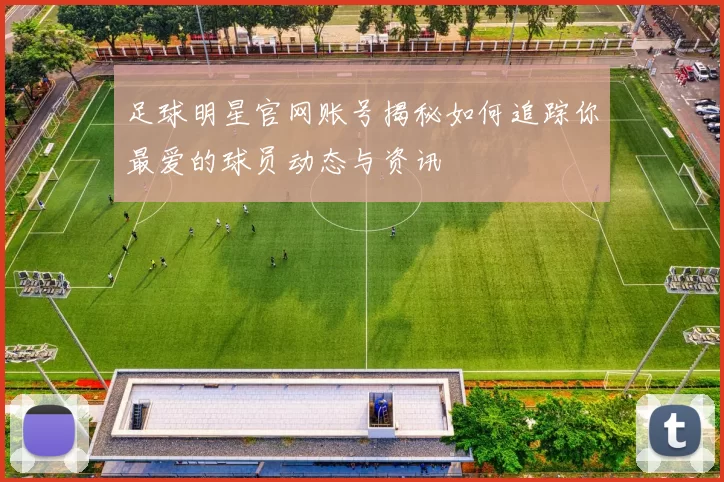足球明星官网账号揭秘如何追踪你最爱的球员动态与资讯