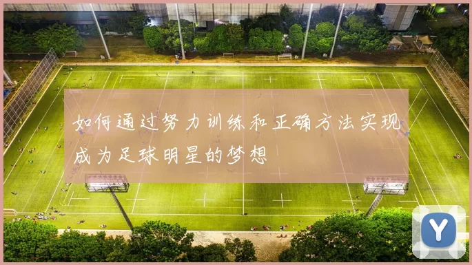 如何通过努力训练和正确方法实现成为足球明星的梦想