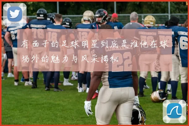 有面子的足球明星到底是谁他在球场外的魅力与风采揭秘